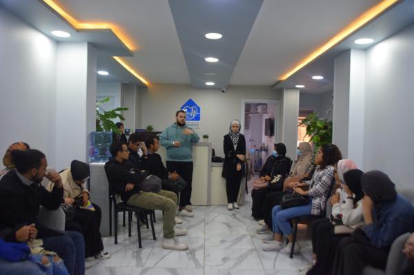 Field training program for the second level students at Helwan University