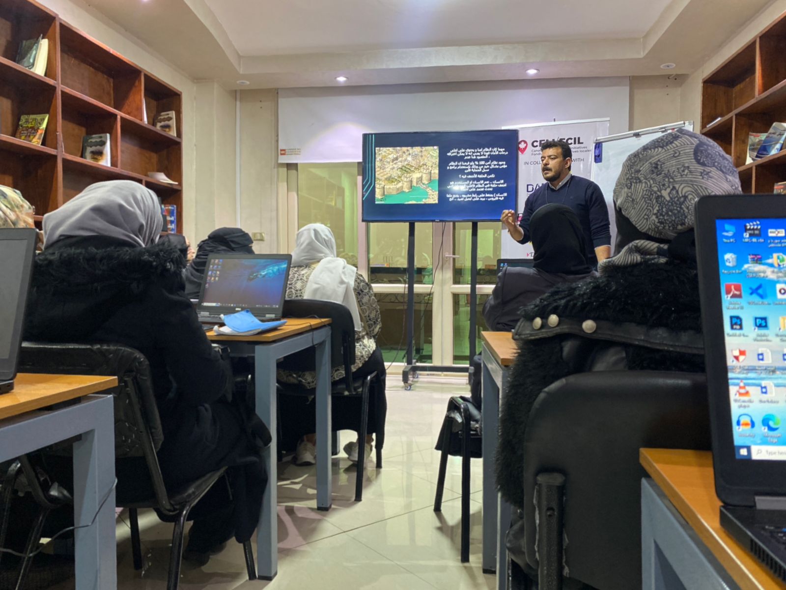 اختتام دورة تدريبية في الأمن السيبراني للاجئات في مصر بمنحة من السفارة الكندية